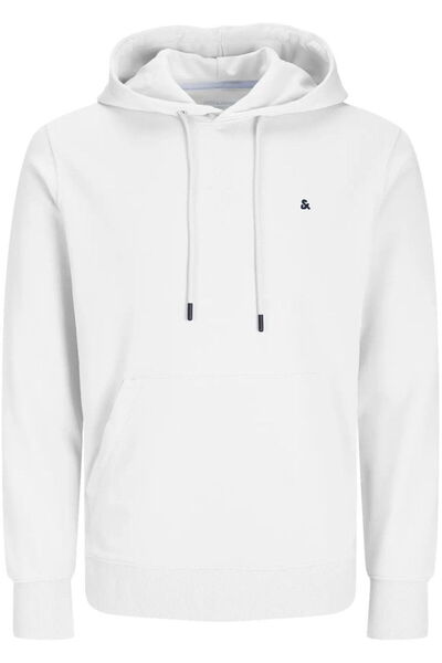 Jack & Jones JACK & JONES Paulos φούτερ με κουκούλα - 12256591-Λευκό