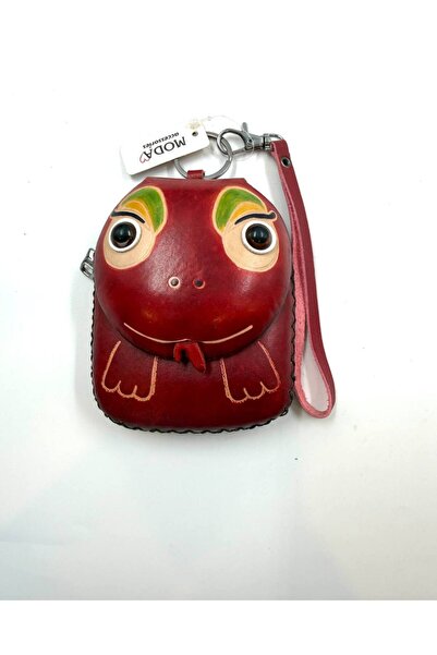 MD Moda Accessories Cute Snake Figured Leather Mini Wallet & Keychain