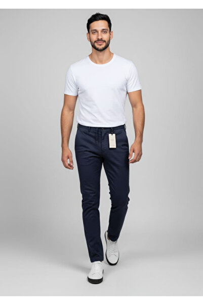 Rafaelli Gentleman Rafaelli Cotton Blend Men's Regular Fit Trousers Men's Sum...