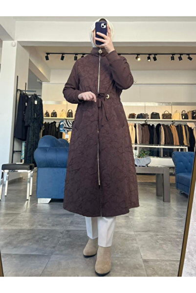 PEMBE ÇİZGİ Women's Cotton Zipper Closure Wear-Remove 8606