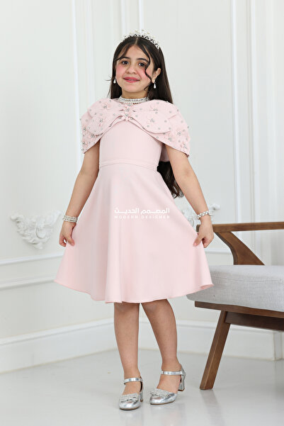 modern designer فستان بناتي للعيد