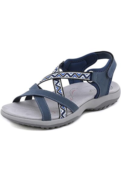 OEM Women's Gladiator Sandals - Elastic, TPR Sole, Buckle Closure, Cut-Out To...