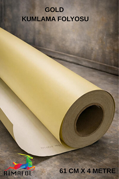 RİMAFOL ZLATNA STAKLENA FOLIJA ZA PIRLJANJE ZA MATIRANO STAKLO 61 cm x 4 m