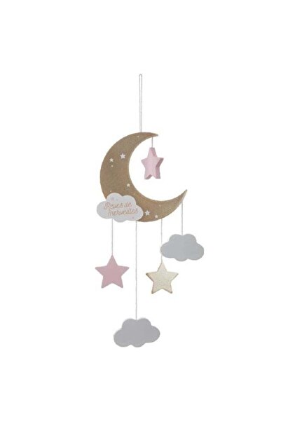 Atmosphera Lune Suspension Hanging Moon and Star Pendant Light
