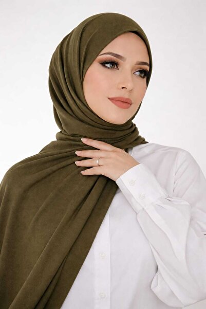 ANUK GRUP Combed Cotton Shawl - Women's Hijab Jersey Hijab Lycra Shawl - Black