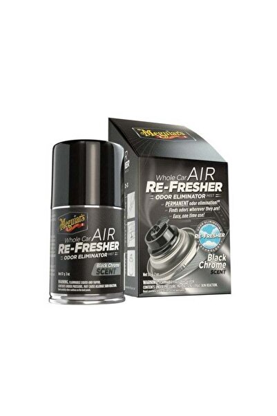 Meguiars Chrome Scent Car Odor Eliminator Mist Black 57 g