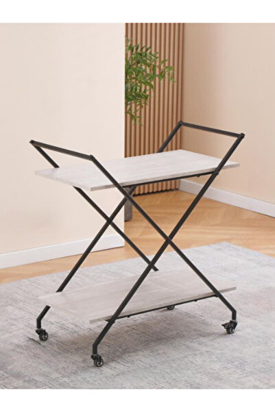 BEC30 عربة تقديم وضيافة متنقلة بتصميم عصري