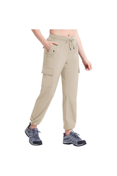 OEM Pantaloni Cargo Trekking Femei - Impermeabili, Uscare Rapida - Bej, M