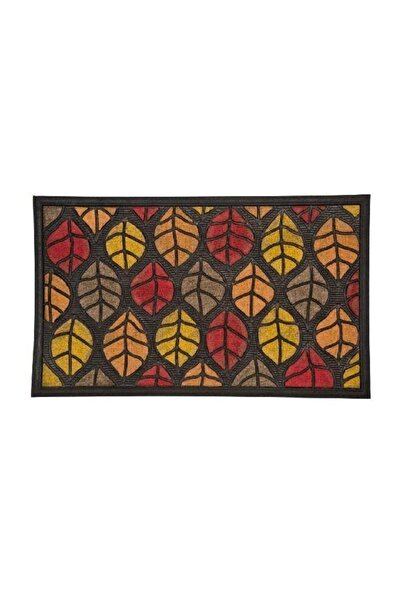 HONEYBEE Leaves Texture Printed Door Mat Multicolor 45 x 75 x 1.2 cm
