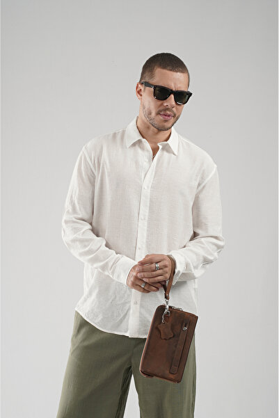 Butik Trend Biz Regular Fit Stripe Patterned Men's Shirt