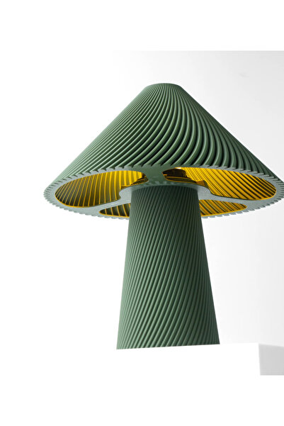 OFS CONCEPT Pinterest İlhamlı Modern Spiral Dokulu Masa Lambası