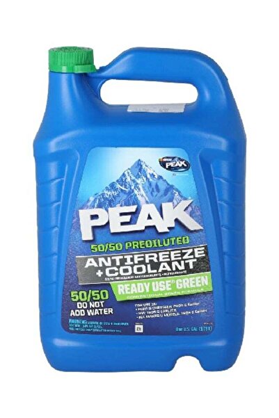 Peak 50/50 Prediluted Antifreeze Plus Coolant Liquid 1 gal