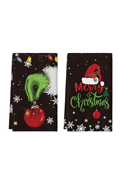 OEM Set Prosoape de Bucătărie Crăciun - Bumbac Moale, Absorbante - 2 Bucăți, ...