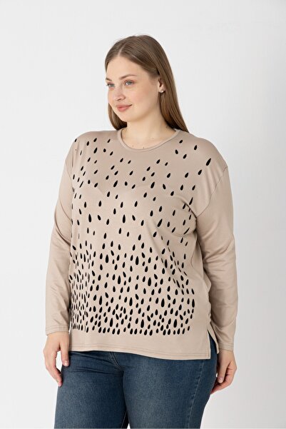 Orly More Printed Viscose Combed Cotton Blouse