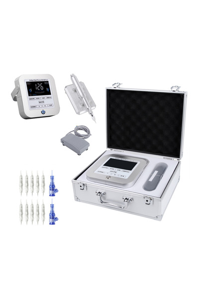 Lalvolin Bond Çantalı Dijital Panel Kalıcı Makyaj Pudralama Cihazı Saç Simula...