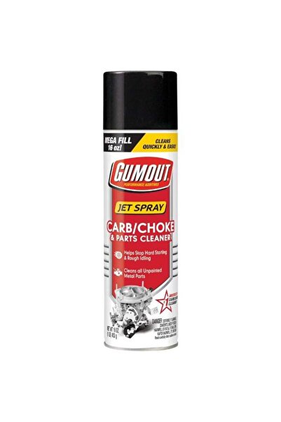 GUMOUT بخاخ تنظيف سريع وسهل للمكربن/الخانق والأجزاء، سعة 16 أونصة