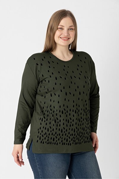 Orly More Printed Viscose Combed Cotton Blouse