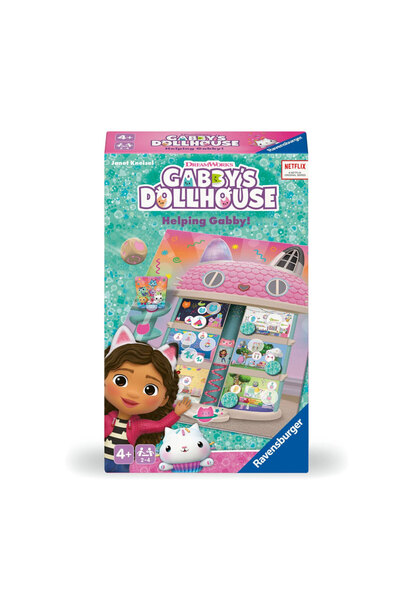 Genel Markalar Mey İthalat® 248100 - Gabbys Dollhouse - Seyahat Boy Kutu Oyunu