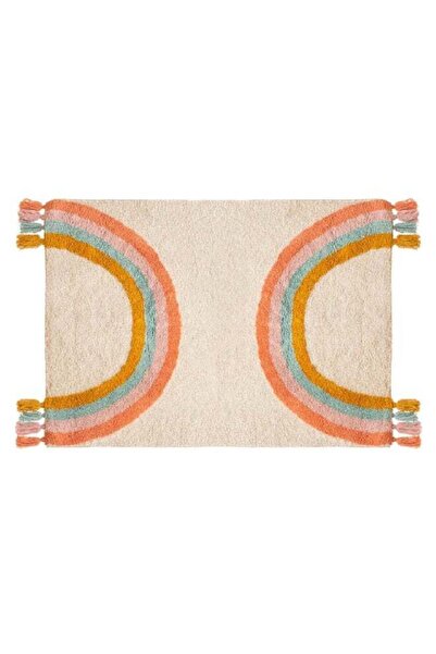 Atmosphera Rainbow Pattern Decorative Rectangular Children's Rug