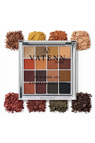 VATENN ITALY Limited Edition Eyeshadow Palette - 16 Highly Pigmented Matte & ...