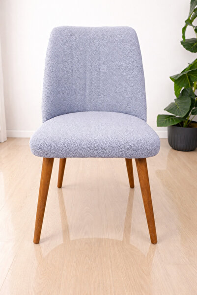 StarMall Mutfak Sandalye Kılıfı-Büyük Oval Likral Kum desen Yıkanabilir Lasti...