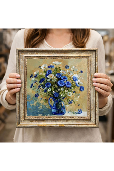 woodsia Decorative Framed Square Painting Dk0274