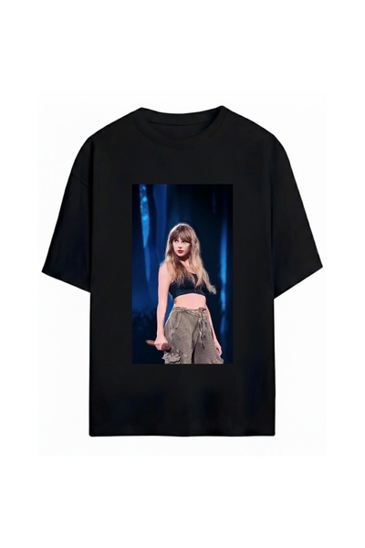SVART WEAR Taylor Swift Printed Unisex Oversize T-Shirt