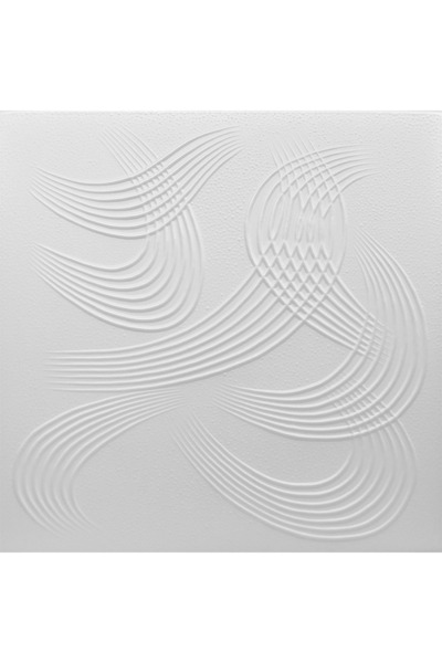 regata Placă decorativă pentru tavan suspendat 0884 Alb 500x500 mm