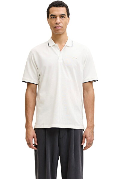 Jack & Jones Tricou polo JACK & JONES Alves - 12274681-Cloud Dancer