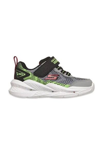 SKECHERS Gray Lighted Boys' Sports Shoes