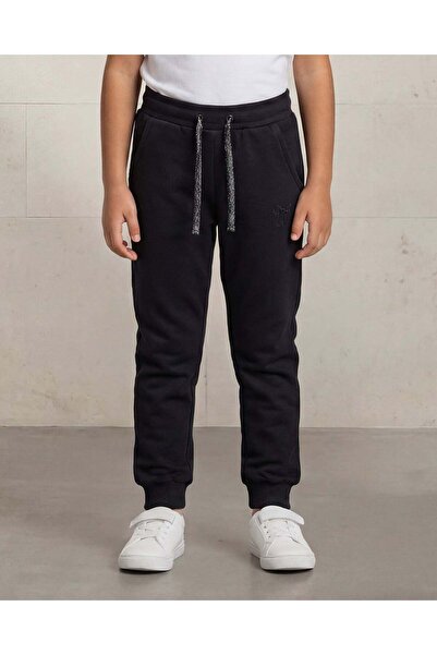 REDTAG بنطلون رياضي أسود للبنات