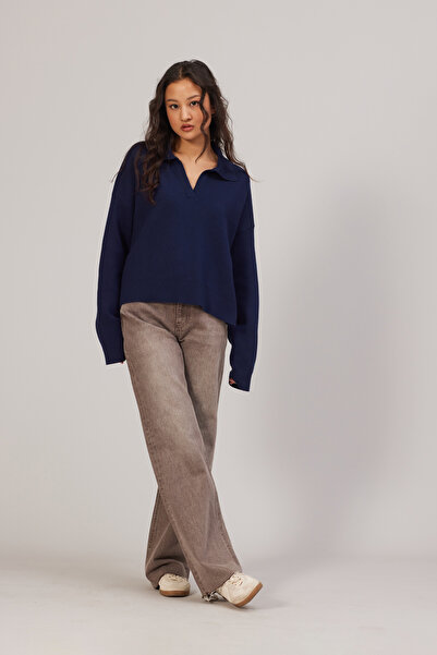 Nisan POLO NECK KNIT SWEATER