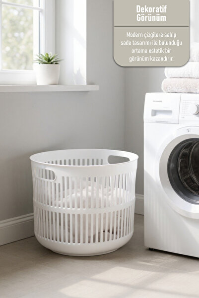 Cosiness Cosi Dekoratif Çamaşır Sepeti 23 Lt.