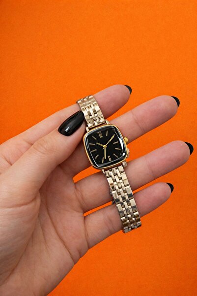 T-GOER MİNİMAL KARE KADIN KOL SAATİ KESME CAM