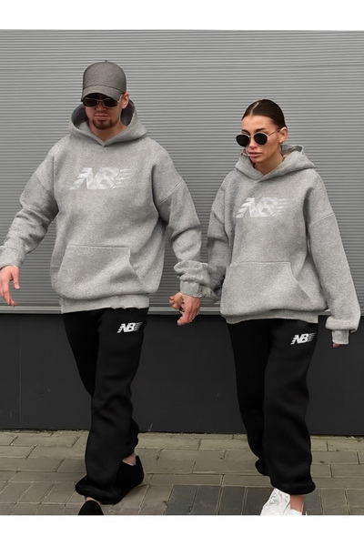 Flaubert Men's Printed Gd Oversized Sweatshirt - Sweatpants 2-Piece Set