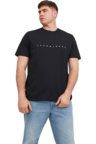 Jack & Jones Tricou JACK & JONES Star PLS - 12243625-Negru