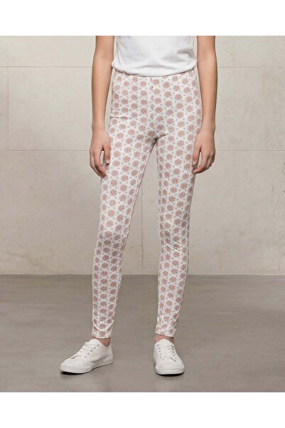 REDTAG Senior Girls Pink Skinny Fit Leggings