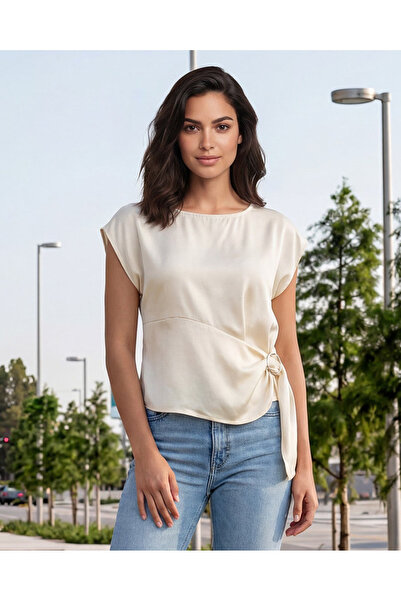 REDTAG Women Beige Casual Blouse