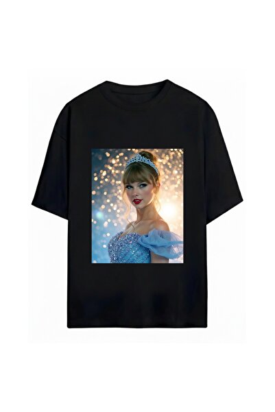 SVART WEAR Μπλουζάκι με στάμπα Taylor Swift, Unisex, Oversize