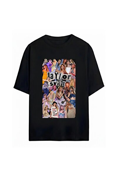 SVART WEAR Taylor Swift Printed Unisex Oversize T-Shirt