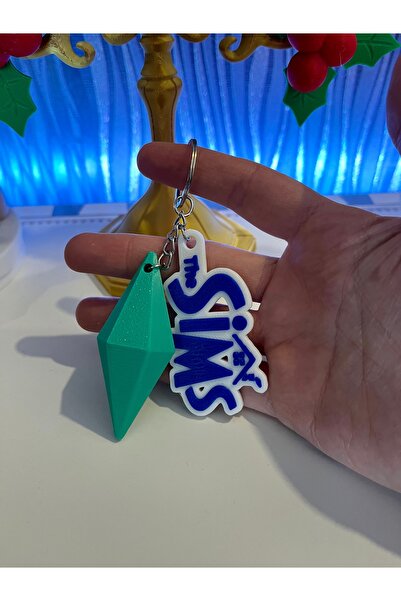 3dvibeswithmerve The sims anahtarlık seti