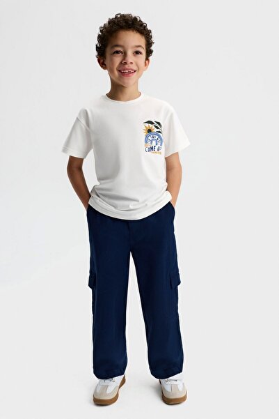 HAUSEkids 4-8 Years Old Nutrıa Come Boys' Suit-Ecru
