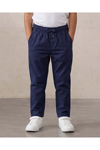 REDTAG بنطلون سحب للأولاد باللون الكحلي