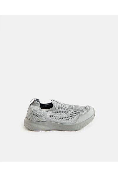 REDTAG Boys Grey Slip-On Shoes