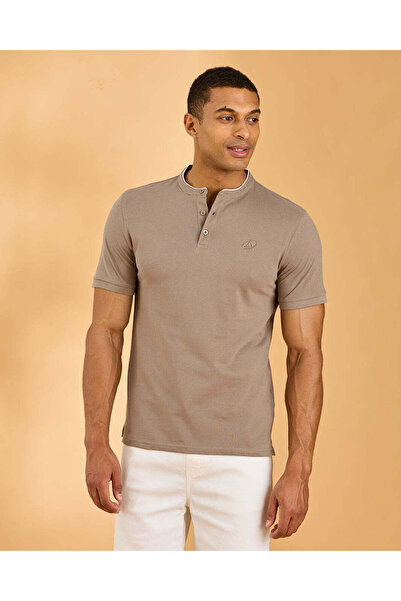 REDTAG Men Brown Plain Classic Shirt
