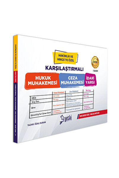 Yetki Yayıncılık KARŞILAŞTIRMALI USULLER 2026