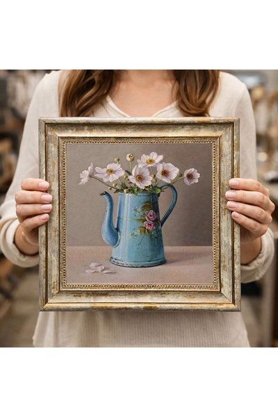 woodsia Decorative Framed Square Painting Dc0205