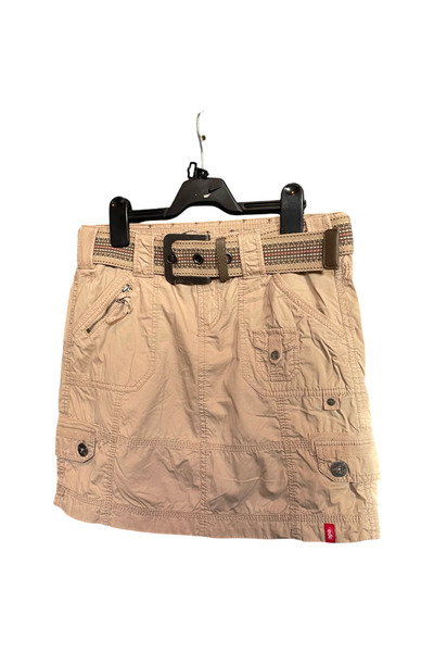 OEM ESPRIT Midi Skirt - Elegant, Lightweight and Flowing Material, Brown, Siz...