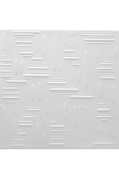 regata Placă decorativă de tavan artificial 0808 Alb 500 x 500 mm