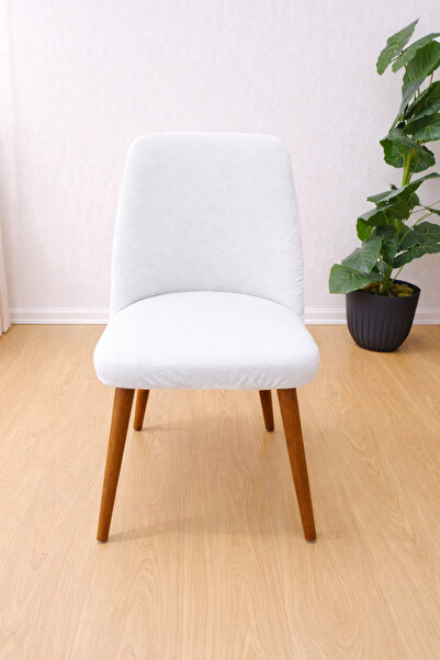 StarMall غطاء كرسي المطبخ - غطاء كرسي كبير بيضاوي الشكل بنمط رمل الليكرا قابل...